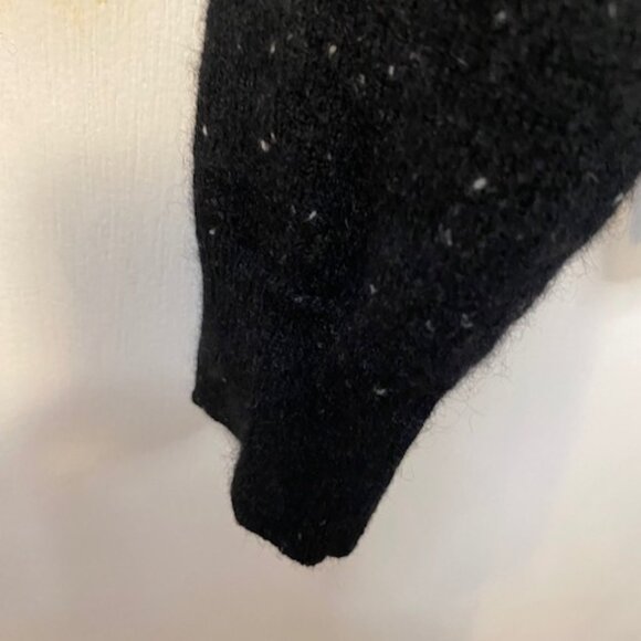 Men's Nordstrom Black cashmere Sweater - Picture 5 of 7